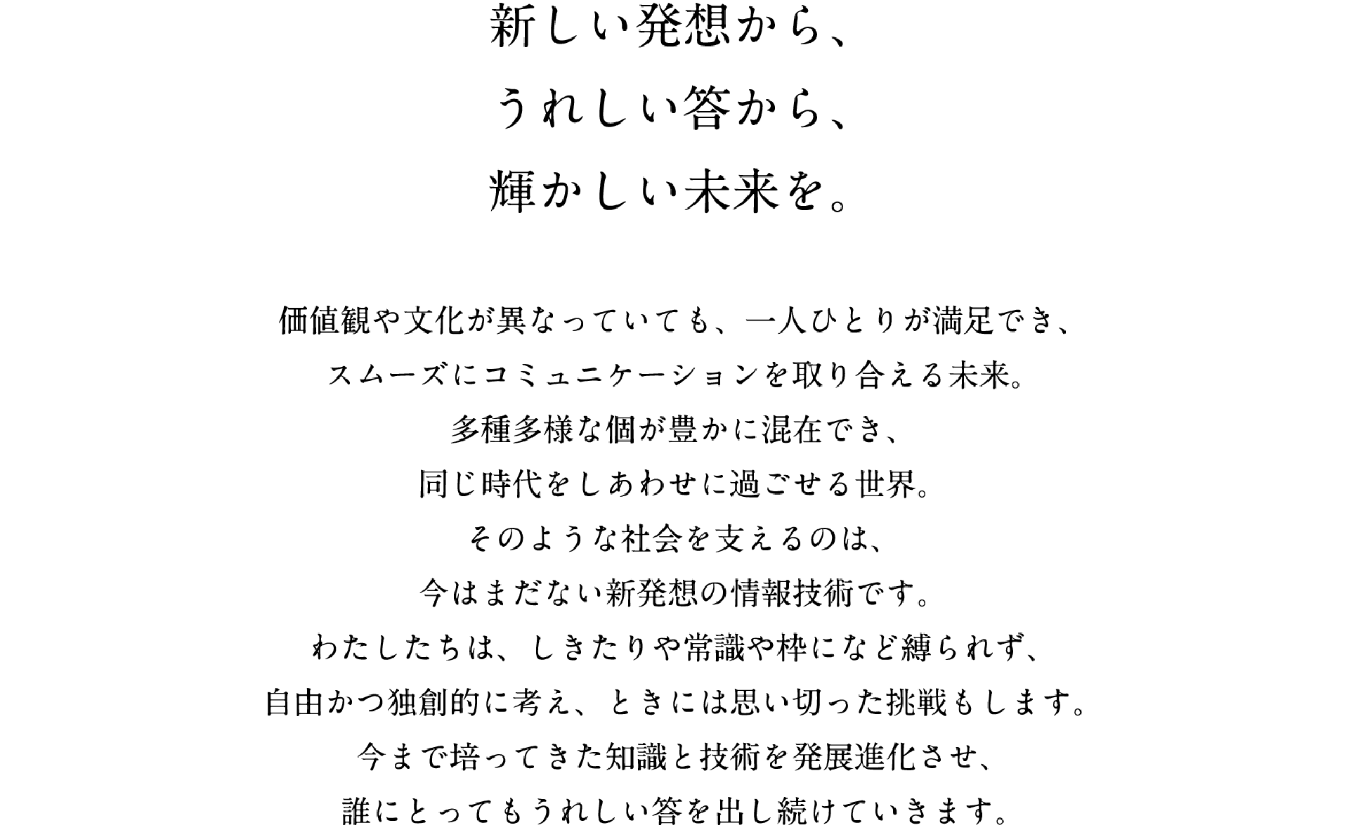 NID airの企業ビジョン
